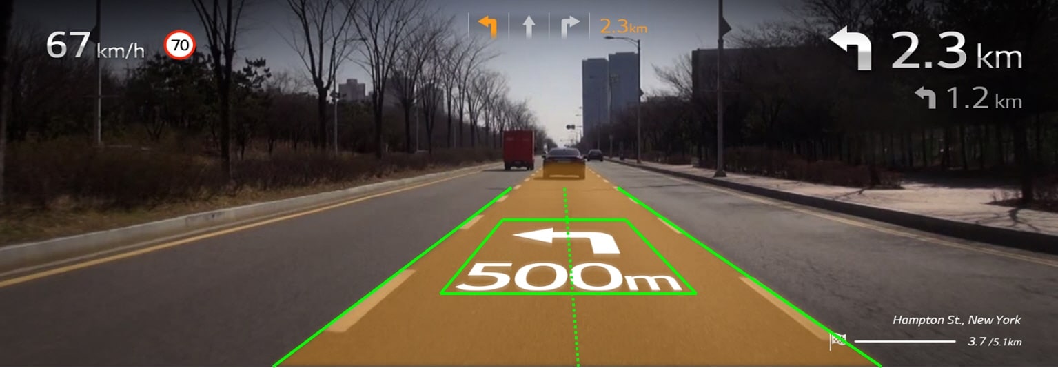 Enhancing The Driving Experience with Augmented Reality